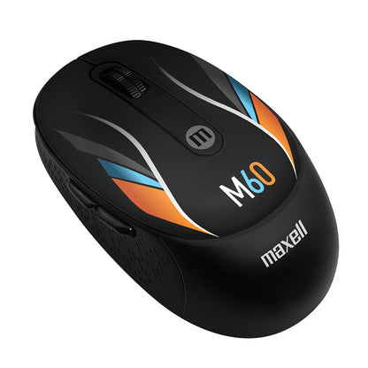 Mouse Inalámbrico Maxell Diseño Race 4000dpi Usb/usb-c M60