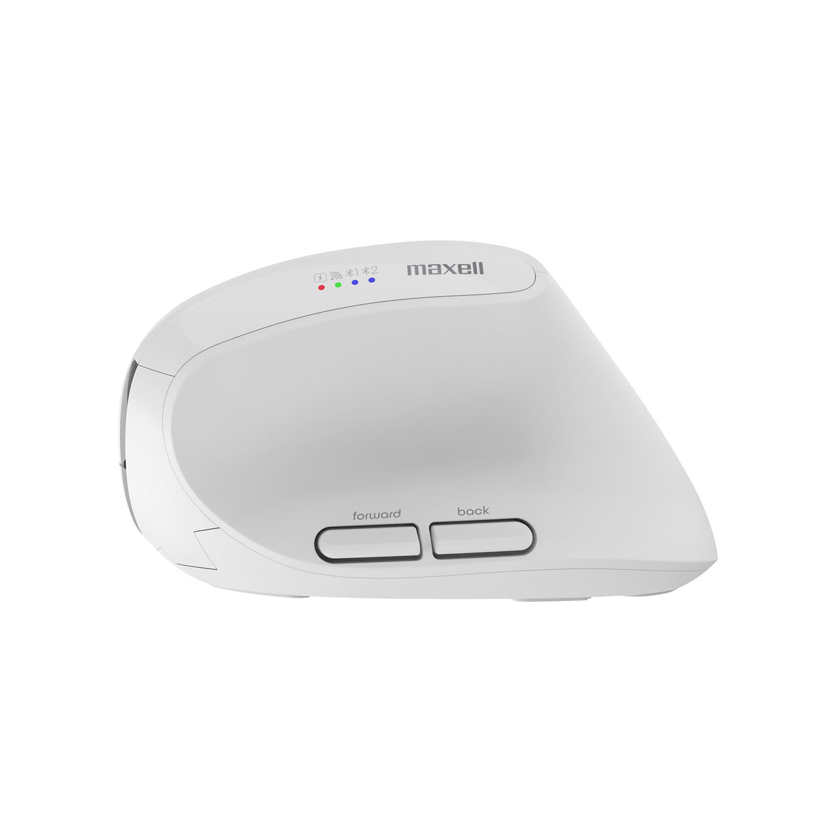 Mouse Vertical Bluetooth Ergonómico Maxell 2400 DPI Inalámbrico