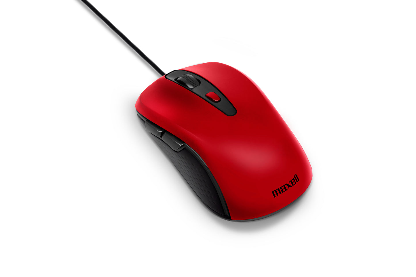 Mouse Óptico Maxell 5 Botones MOWR-105 Rojo
