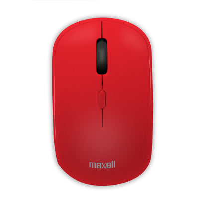 Mouse Inalámbrico Maxell 1600 DPI MOWL-100 Rojo