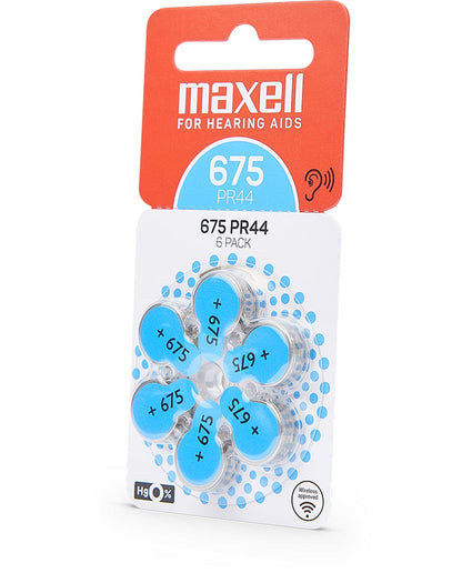 Pilas Para Audífonos Maxell Auditivas 6un