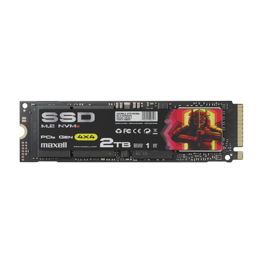 Disco ssd 2TB M.2 NVMe PCIe Gen 4x4 Maxell hasta 7000MB/s