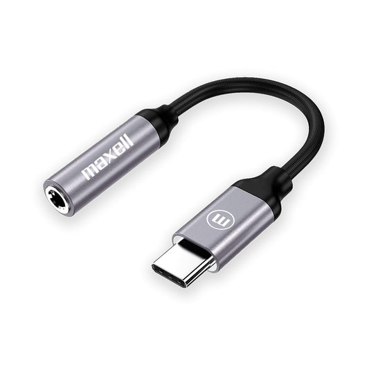 Adaptador Maxell Usb-c A 3.5mm Cable Trenzado