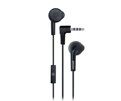Audífonos Eb-mic Estéreo De Botón Con Mic Negro - Maxell