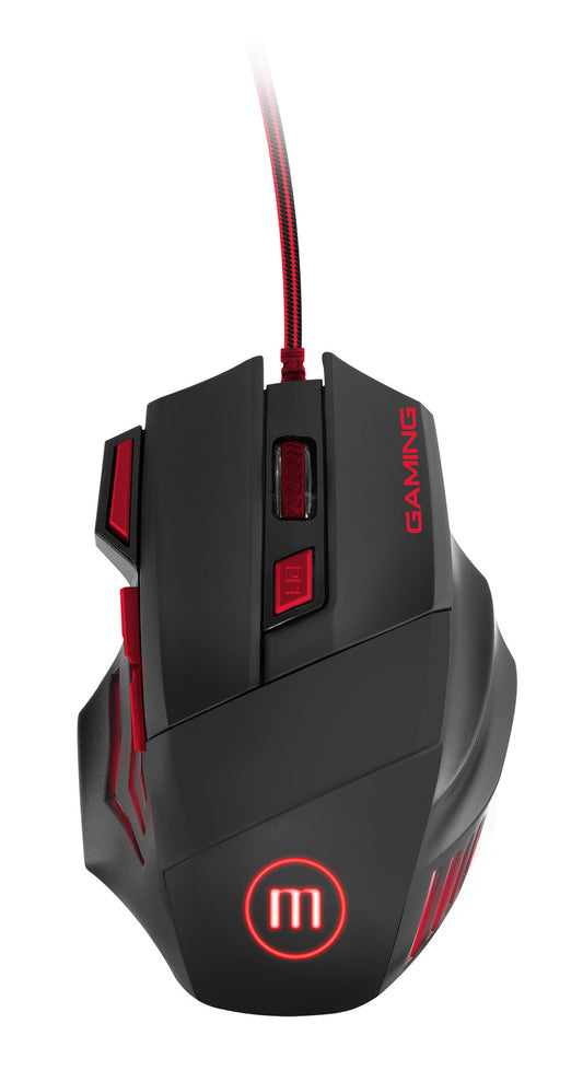 Mouse Gamer Maxell 3200 Dpi Led MOW-R Samurai