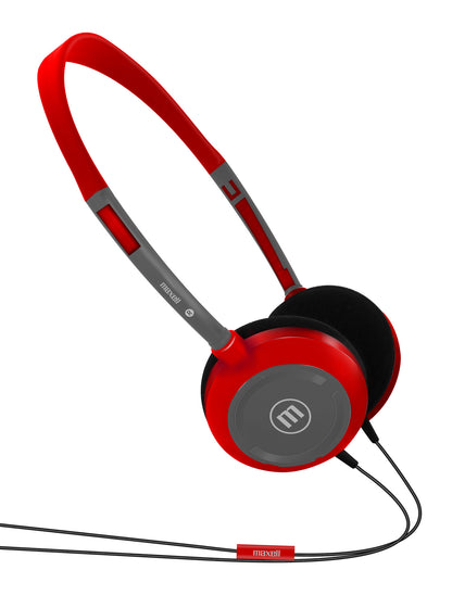 Audífonos Maxell HP-200 Ultra Livianos Rojo