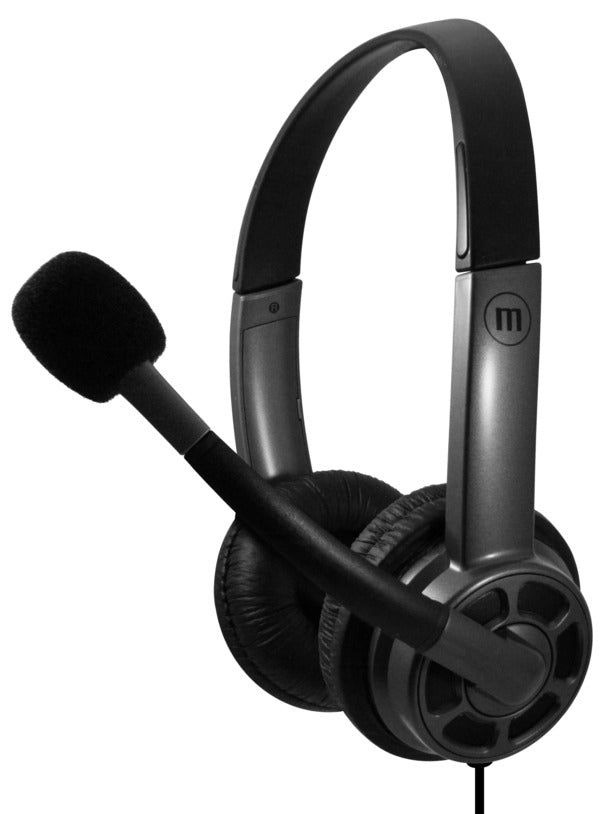 Audífonos Maxell Estereo Con Microfono 1.8 Metros USB C