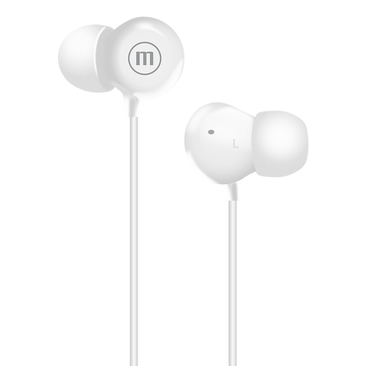 Audífonos Maxell IN-BAX Con Micrófono In Ear Tipo C Blanco