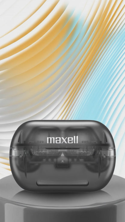 Audífonos Bluetooth Maxell MaxPods Frost Duo Ultra Bass TWS