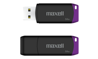 Pendrive Maxell USBPD 64GB 2.0 Morado